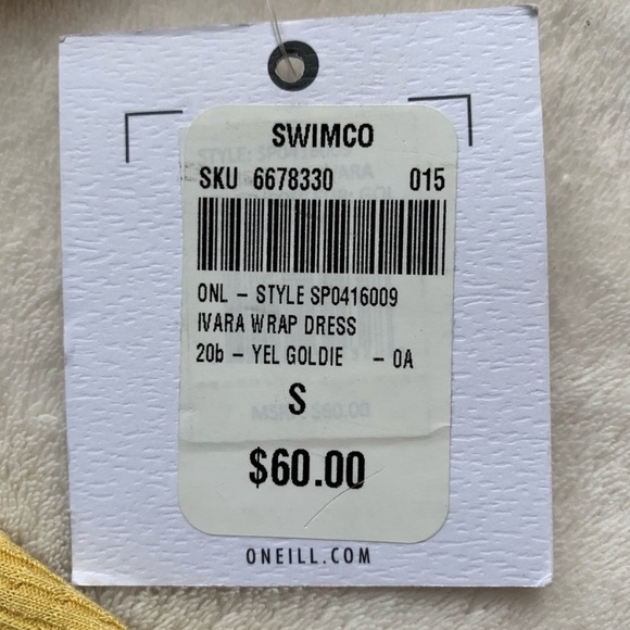 NWT O’Neill Ivara Wrap Dress - Picture 5 of 9